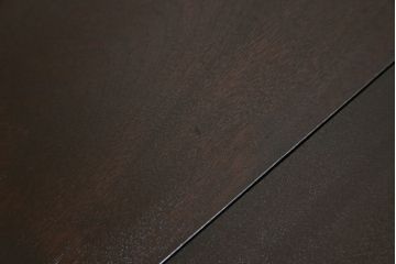 和製ビンテージ　松本民芸家具　凝った脚のデザインが魅力の#83型バタフライテーブル(エクステンションテーブル、ダイニングテーブル、2人掛け、二人掛け、ドロップリーフテーブル、オーバル型、ヴィンテージ)(定価約15万円)(R-076283)