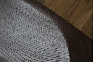 イギリスアンティーク　ニレ材　落ち着いた佇まいが魅力的なチャーチチェア2脚セット(ダイニングチェア、板座チェア、椅子、イス、英国、バラ売り可能)(R-076284)