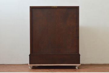 和製ビンテージ　希少!!　松本民芸家具　高島屋記念モデル　落ち着いた佇まいが魅力的なM型ビューロー(ライティングビューロー、ワークデスク、簿記机、在宅用、在宅ワーク用、ヴィンテージ)(R-076287)