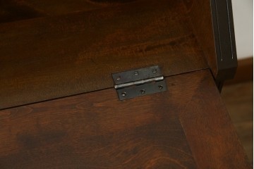 和製ビンテージ　希少!!　松本民芸家具　高島屋記念モデル　落ち着いた佇まいが魅力的なM型ビューロー(ライティングビューロー)　(R-076287)