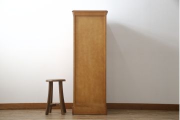 中古　美品　横浜クラシック家具　ダニエル(daniel)　アーリーアメリカンシリーズ　A-112　木の温もり溢れるチェスト(サイドチェスト、トールチェスト、ハイチェスト、縦型チェスト、引き出し、洋服タンス)(R-076295)