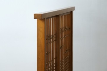 和製ヴィンテージ　上質な和の空間を演出する障子戸付き衝立　(R-076297)