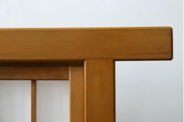 和製ヴィンテージ　上質な和の空間を演出する障子戸付き衝立　(R-076297)