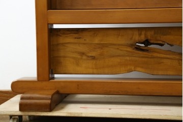 和製ヴィンテージ　上質な和の空間を演出する障子戸付き衝立　(R-076297)