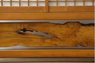 和製ヴィンテージ　上質な和の空間を演出する障子戸付き衝立　(R-076297)