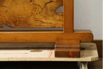 和製ヴィンテージ　上質な和の空間を演出する障子戸付き衝立　(R-076297)