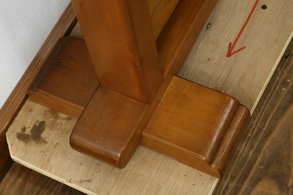 和製ヴィンテージ　上質な和の空間を演出する障子戸付き衝立　(R-076297)