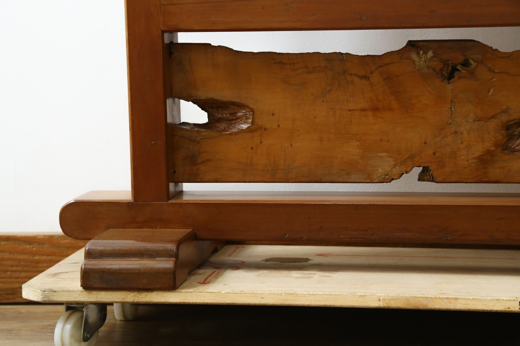 和製ヴィンテージ　上質な和の空間を演出する障子戸付き衝立　(R-076297)