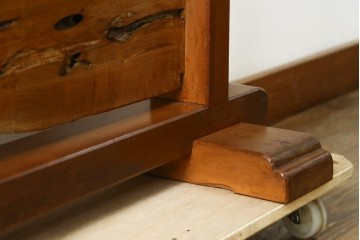 和製ヴィンテージ　上質な和の空間を演出する障子戸付き衝立　(R-076297)