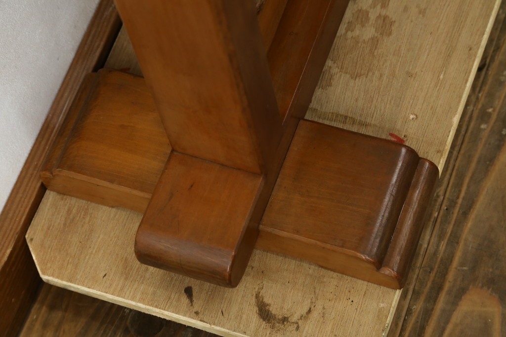 和製ヴィンテージ　上質な和の空間を演出する障子戸付き衝立　(R-076297)