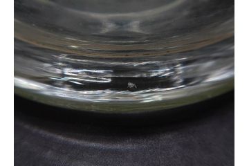 戦前　一升　ガラス　レトロな雰囲気が魅力のメスシリンダー(ビーカー、ガラスビン、硝子瓶、実験器具、枡、液量計)(R-076301)