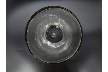 大正〜昭和初期　収納しながらお洒落にディスプレイ!懐かしさ漂う蓋付きガラス瓶(菓子瓶、ガラスビン、硝子、キャニスター、筒型、フタ付き)(R-076302)