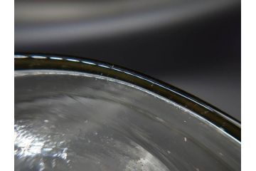 大正〜昭和初期　収納しながらお洒落にディスプレイ!懐かしさ漂う蓋付きガラス瓶(菓子瓶、ガラスビン、硝子、キャニスター、筒型、フタ付き)(R-076302)