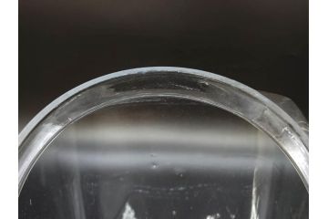 アンティーク雑貨　アルミ蓋　駄菓子屋さんにあるような昔懐かしいガラス瓶2個セット(菓子瓶、ガラスビン、硝子、キャニスター、フタ付き)(R-076303)