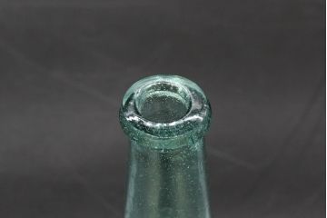 大正〜昭和初期　お洒落なディスプレイに活躍するガラス瓶5点セット(ボトル、ガラスビン、硝子、薬瓶、花瓶、花入、花器)(R-076306)