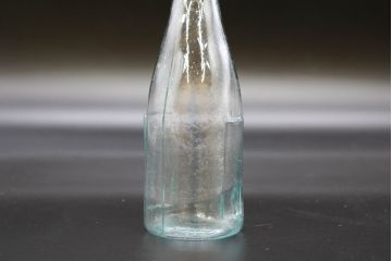大正〜昭和初期　お洒落なディスプレイに活躍するガラス瓶5点セット(ボトル、ガラスビン、硝子、薬瓶、花瓶、花入、花器)(R-076307)