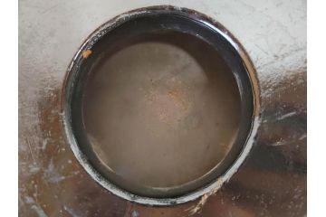 大正〜昭和初期　上手物　古銅　桜　味わい深い魅力を放つ火鉢(さくら、サクラ、手あぶり、鉢カバー、獣耳、獅子?)(R-076314)