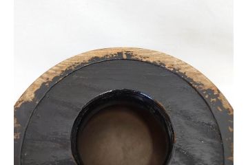 大正〜昭和初期　上手物　古銅　桜　味わい深い魅力を放つ火鉢(さくら、サクラ、手あぶり、鉢カバー、獣耳、獅子?)(R-076315)