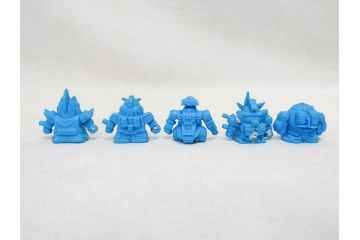昭和レトロ　当時物　BANDAI　バンダイ　SDガンダム　武器　パーツ　ガン消し　まとめて71個セット(GUNDAM、消しゴム、ガシャポン、フィギュア、おもちゃ、オモチャ、玩具)(R-076317)