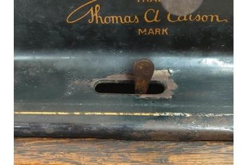ジャンク品　エジソン　EDISON FIRESIDE PHONOGRAPH　MODEL A　フォノグラフ　蓄音機(ホーン付き、ケース付き、蝋管再生機、MODEL-H 4 MINUTE、トーマス・アルバ・エジソン)(R-076318)