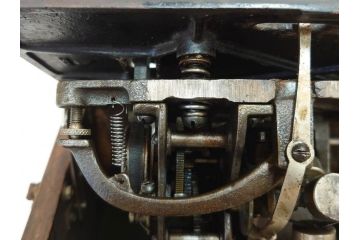 ジャンク品　エジソン　EDISON FIRESIDE PHONOGRAPH　MODEL A　フォノグラフ　蓄音機(ホーン付き、ケース付き、蝋管再生機、MODEL-H 4 MINUTE、トーマス・アルバ・エジソン)(R-076318)