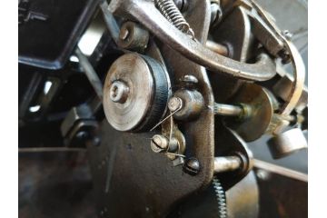 ジャンク品　エジソン　EDISON FIRESIDE PHONOGRAPH　MODEL A　フォノグラフ　蓄音機(ホーン付き、ケース付き、蝋管再生機、MODEL-H 4 MINUTE、トーマス・アルバ・エジソン)(R-076318)