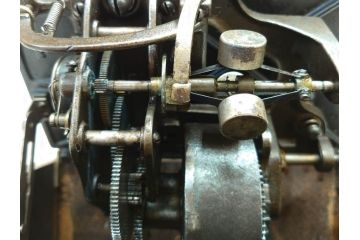 ジャンク品　エジソン　EDISON FIRESIDE PHONOGRAPH　MODEL A　フォノグラフ　蓄音機(ホーン付き、ケース付き、蝋管再生機、MODEL-H 4 MINUTE、トーマス・アルバ・エジソン)(R-076318)