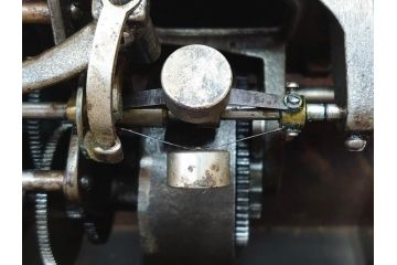 ジャンク品　エジソン　EDISON FIRESIDE PHONOGRAPH　MODEL A　フォノグラフ　蓄音機(ホーン付き、ケース付き、蝋管再生機、MODEL-H 4 MINUTE、トーマス・アルバ・エジソン)(R-076318)