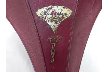 ジャンク品　エジソン　EDISON FIRESIDE PHONOGRAPH　MODEL A　フォノグラフ　蓄音機(ホーン付き、ケース付き、蝋管再生機、MODEL-H 4 MINUTE、トーマス・アルバ・エジソン)(R-076318)