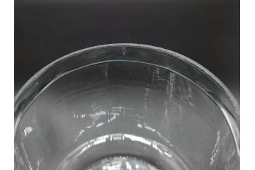 昭和レトロ　当時物　大正〜昭和初期　アルミ蓋　昔懐かしい雰囲気漂うガラス瓶3個セット(キャニスター、ガラスビン、硝子、菓子瓶、フタ付き)(R-076319)