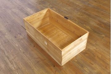 和製アンティーク　特注!!　上手物!!　明治〜大正　時代を感じさせない上質な造り込みの総桐二本松箪笥(時代箪笥、重ね箪笥、衣装タンス、和箪笥、収納箪笥、引き出し)(R-076320)