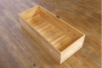 和製アンティーク　特注!!　上手物!!　明治〜大正　時代を感じさせない上質な造り込みの総桐二本松箪笥ローボード(ローチェスト、引き出し、衣装箪笥、整理タンス、テレビ台、テレビボード)(R-076321)