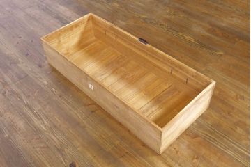 和製アンティーク　特注!!　上手物!!　明治〜大正　時代を感じさせない上質な造り込みの総桐二本松箪笥ローボード(ローチェスト、引き出し、衣装箪笥、整理タンス、テレビ台、テレビボード)(R-076322)