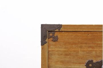 和製アンティーク　特注!!　上手物!!　明治〜大正　時代を感じさせない上質な造り込みの総桐二本松箪笥ローボード(ローチェスト、引き出し、衣装箪笥、整理タンス、テレビ台、テレビボード)(R-076322)