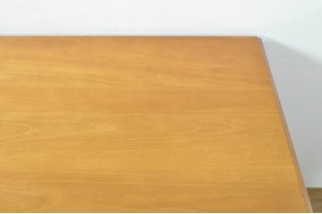 中古　美品　横浜クラシック家具　ダニエル(daniel)　LD(エルディー)シリーズ　A-321　どっしりとした佇まいで風格漂うダイニングテーブル(6人掛け、4人掛け、食卓)(R-076323)