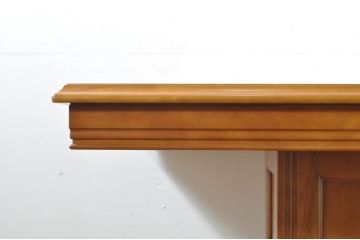 中古　美品　横浜クラシック家具　ダニエル(daniel)　LD(エルディー)シリーズ　A-321　どっしりとした佇まいで風格漂うダイニングテーブル(6人掛け、4人掛け、食卓)(R-076323)