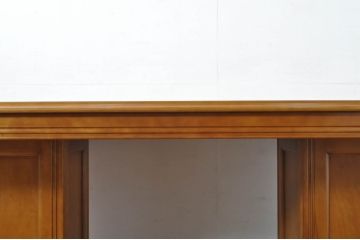 中古　美品　横浜クラシック家具　ダニエル(daniel)　LD(エルディー)シリーズ　A-321　どっしりとした佇まいで風格漂うダイニングテーブル(6人掛け、4人掛け、食卓)(R-076323)