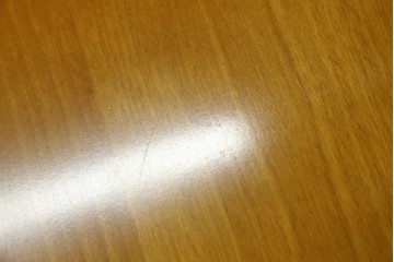 中古　美品　横浜クラシック家具ダニエル(Daniel)　LD(エルディー)シリーズ　A-321　どっしりとした重厚感のあるダイニングテーブル　(R-076323)