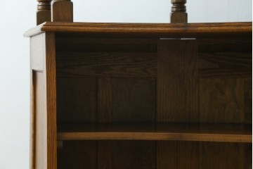 中古　イギリス製　Old Charm(オールドチャーム)　クラシカルな空間を演出するバーカウンター　(R-076325)