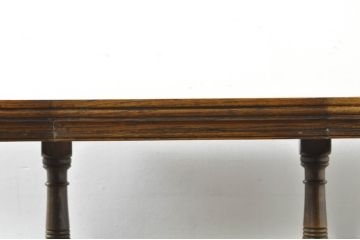 イギリスビンテージ　Old Charm(オールドチャーム)　クラシカルな佇まいで大人な雰囲気を演出するバーカウンター(カウンターテーブル、キッチンカウンター、収納棚、ヴィンテージ、英国)(R-076325)