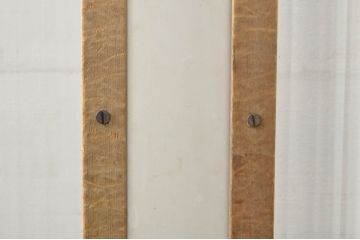 アンティーク建具　レトロな空間作りにおすすめなモールガラス入りガラス戸(引き戸)(R-076330)