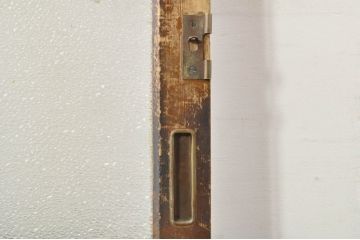アンティーク建具　大正ロマンな雰囲気を盛り上げるガラス戸1枚(引き戸)(R-076331)