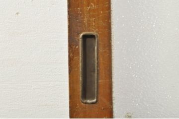 アンティーク建具　大正ロマンな雰囲気を盛り上げるガラス戸1枚(引き戸)(R-076331)