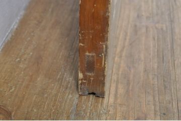 アンティーク建具　大正ロマンな雰囲気を盛り上げるガラス戸1枚(引き戸)(R-076331)