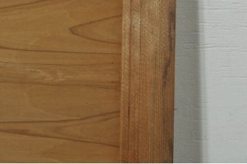 ビンテージ建具　松竹梅　和の空間を演出する彫刻欄間2枚セット(明り取り、明かり取り、ランマ、ヴィンテージ)(R-076333)