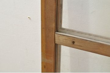 アンティーク建具　どこか懐かしい雰囲気を醸し出すフィックス窓1枚(ガラス欄間、明かり取り、明り取り、FIX窓、ガラス窓、嵌め殺し)(R-076338)