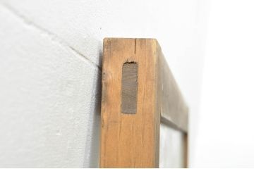 アンティーク建具　どこか懐かしい雰囲気を醸し出すフィックス窓1枚(ガラス欄間、明かり取り、明り取り、FIX窓、ガラス窓、嵌め殺し)(R-076338)