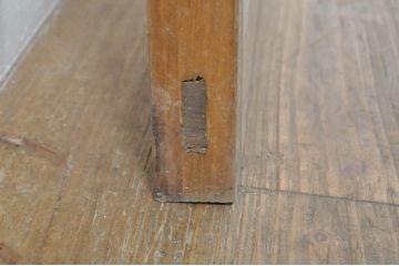アンティーク建具　どこか懐かしい雰囲気を醸し出すフィックス窓1枚(ガラス欄間、明かり取り、明り取り、FIX窓、ガラス窓、嵌め殺し)(R-076338)