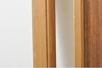 ビンテージ建具　波千鳥のデザインが上品な彫刻欄間2枚セット(明り取り、明かり取り、ヴィンテージ)(R-076351)