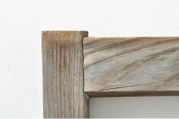 アンティーク建具　大正ロマン　ノスタルジックな雰囲気溢れるガラス窓2枚セット(引き戸、ガラス戸)(R-076365)